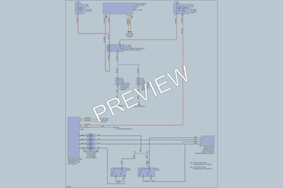 2012 Volkswagen 4D Wagon Horn wiring diagram preview