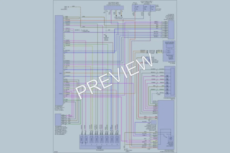 2012 Volkswagen 4D Wagon Transmission wiring diagram preview