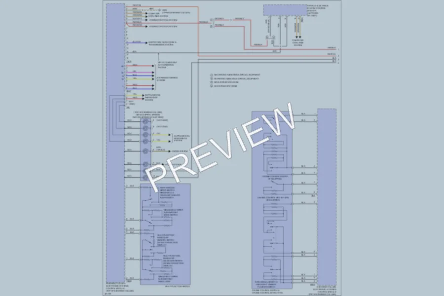 2012 Volkswagen Golf Body Control Modules wiring diagram preview