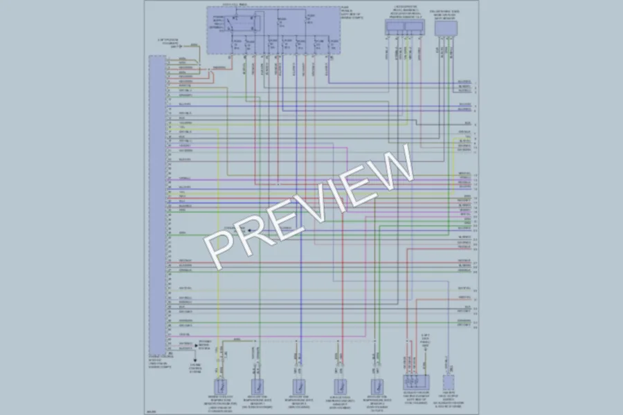 2012 Volkswagen Golf Engine Performance wiring diagram preview