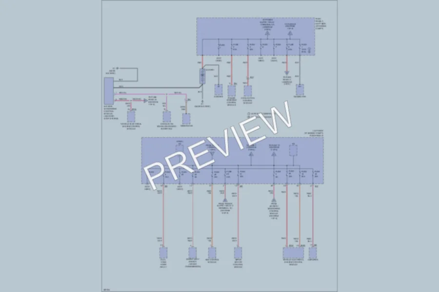 2012 Volkswagen Golf Power Distribution wiring diagram preview