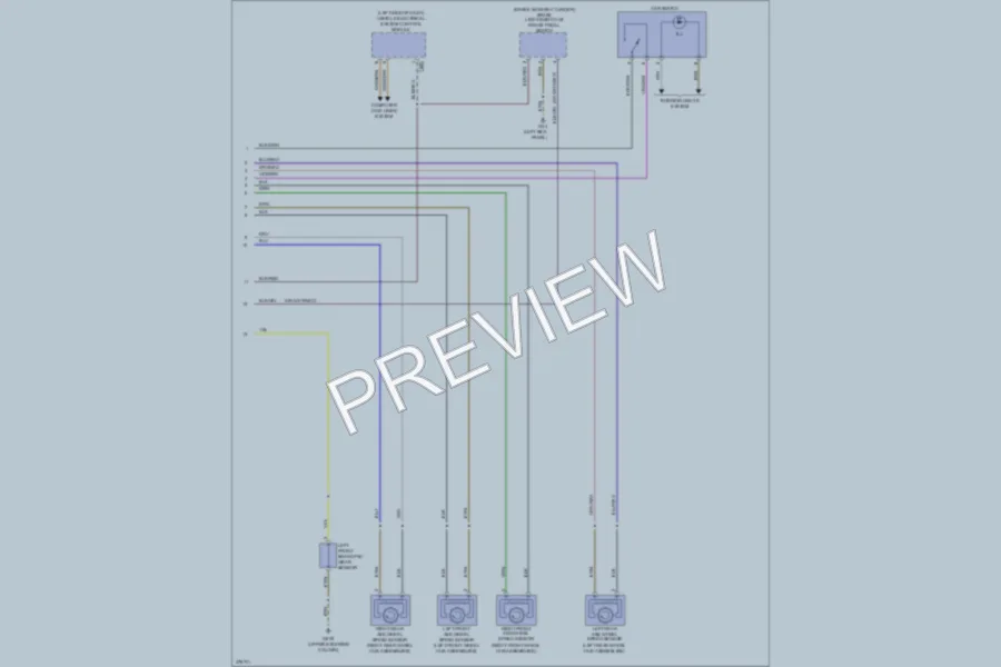 2012 Volkswagen GolfR Anti Lock Brakes wiring diagram preview