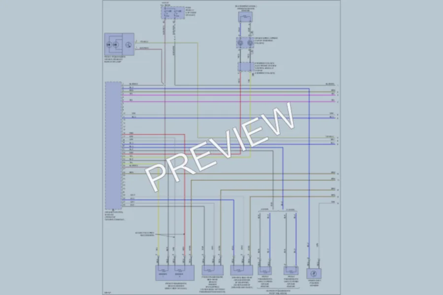 2012 Volkswagen GolfR Supplemental Restraints wiring diagram preview