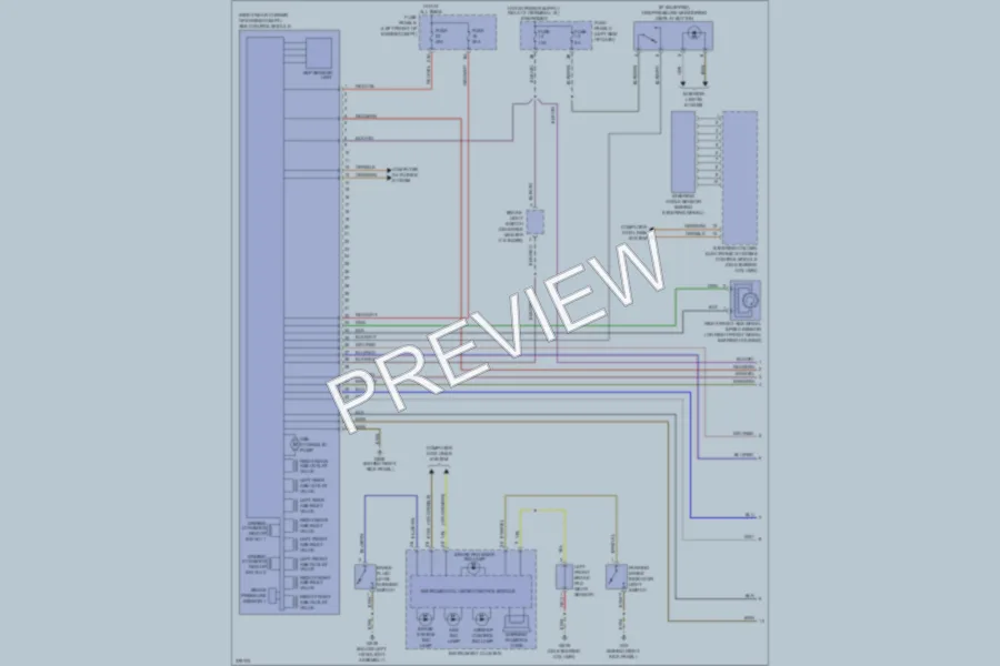 2012 Volkswagen 4D Sedan Anti Lock Brakes wiring diagram preview