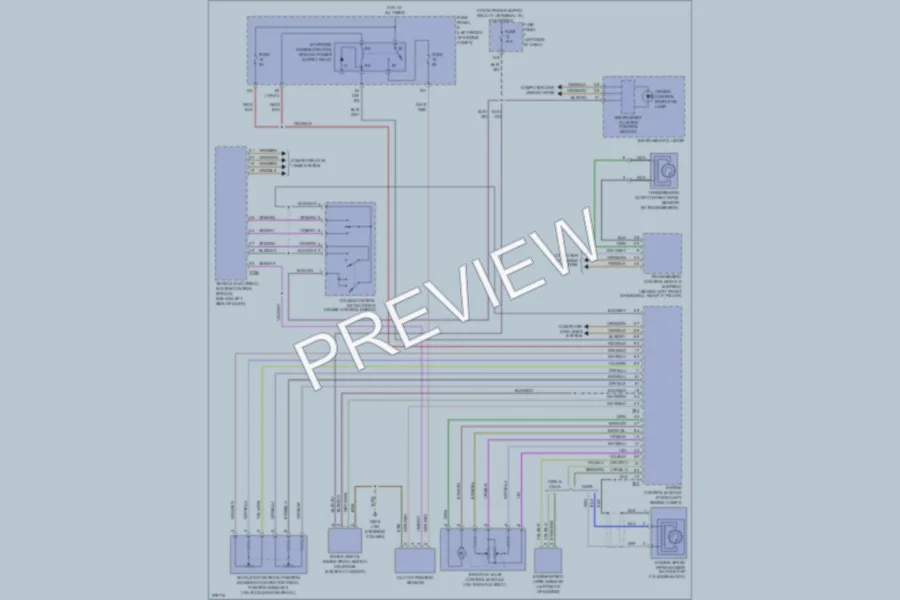 2012 Volkswagen 4D Sedan Cruise Control wiring diagram preview