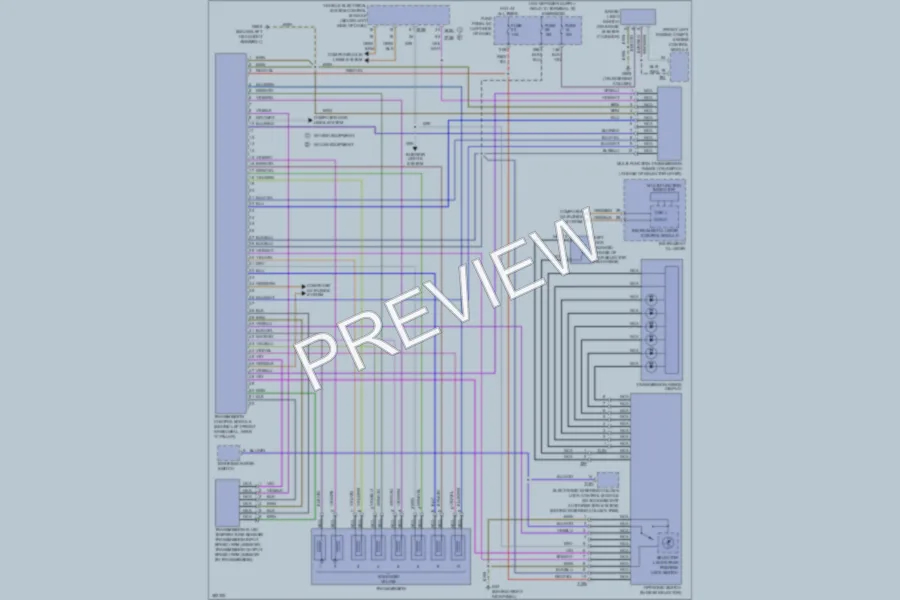 2012 Volkswagen 4D Sedan Transmission wiring diagram preview