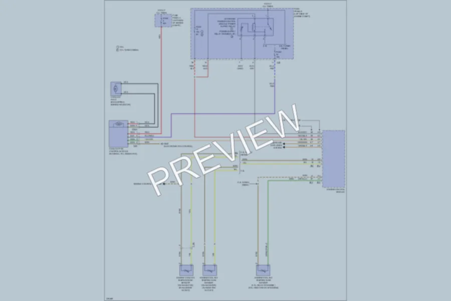 2012 Volkswagen 4D Wagon Cooling Fan wiring diagram preview
