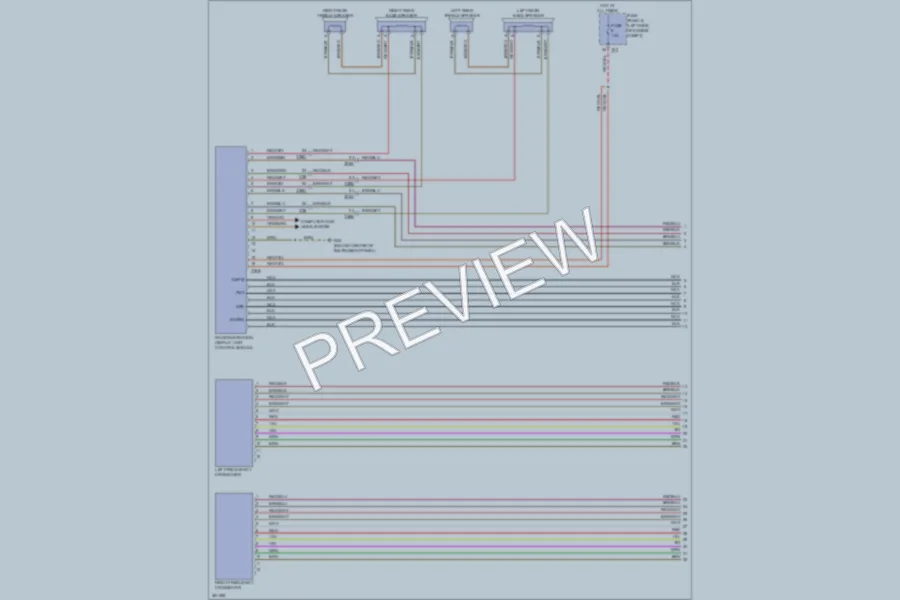 2012 Volkswagen 4D Wagon Navigation wiring diagram preview