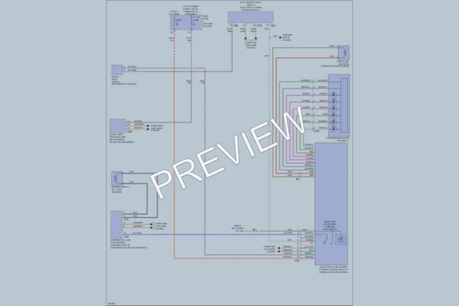 2012 Volkswagen 4D Wagon Shift Interlock wiring diagram preview