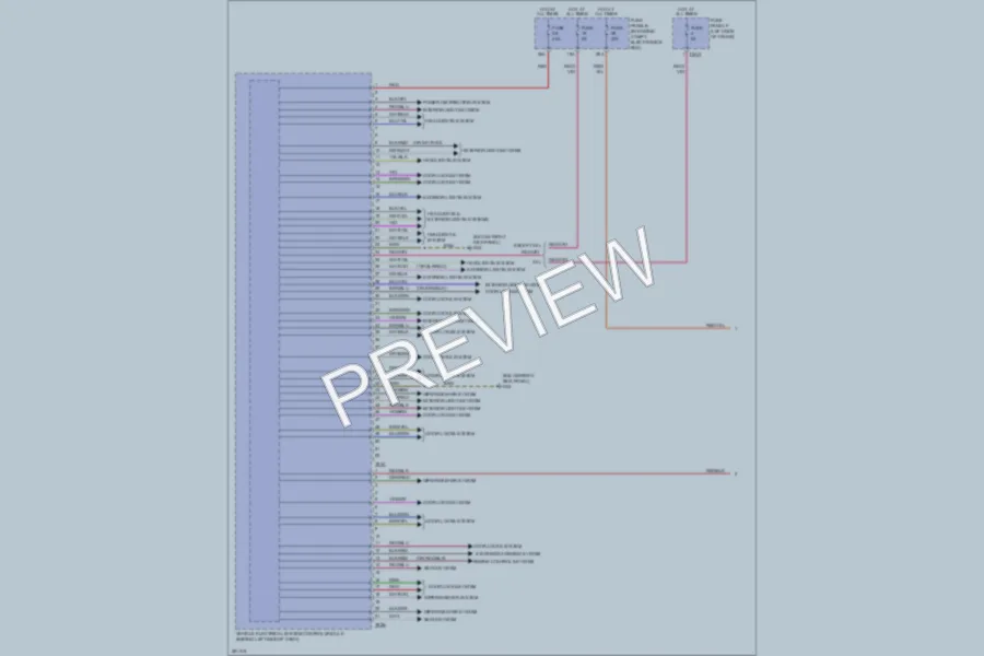 2012 Volkswagen Passat Body Control Modules wiring diagram preview