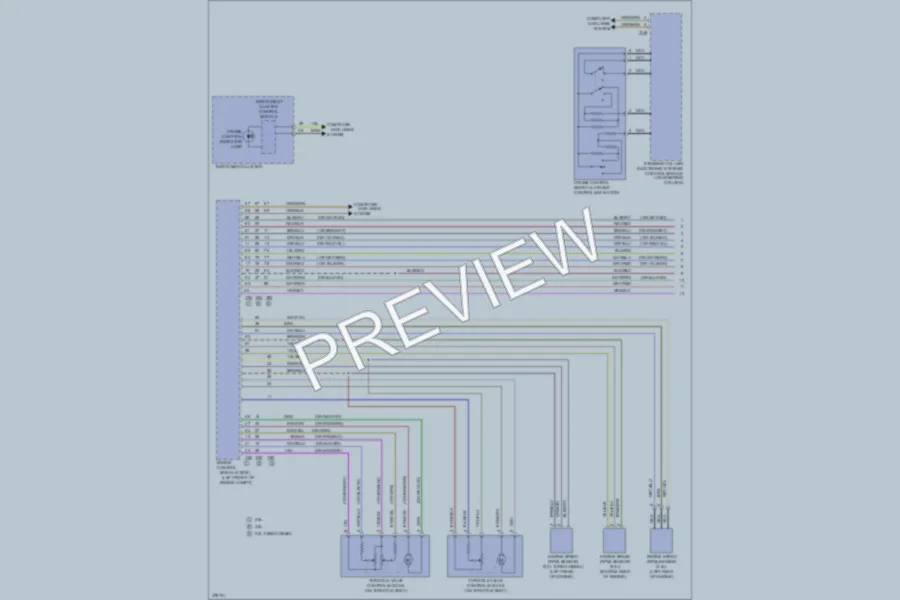 2012 Volkswagen Passat Cruise Control wiring diagram preview