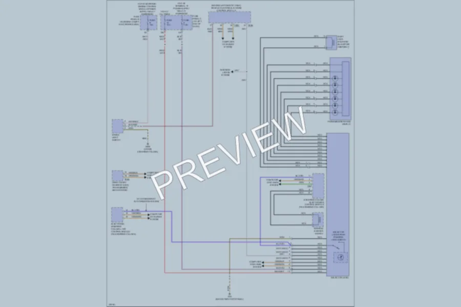2012 Volkswagen Passat Shift Interlock wiring diagram preview