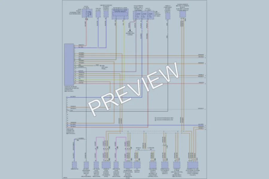 2012 Volkswagen PassatCC Computer Data Lines wiring diagram preview
