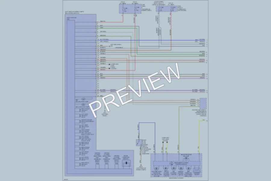 2012 Volkswagen Tiguan Anti Lock Brakes wiring diagram preview