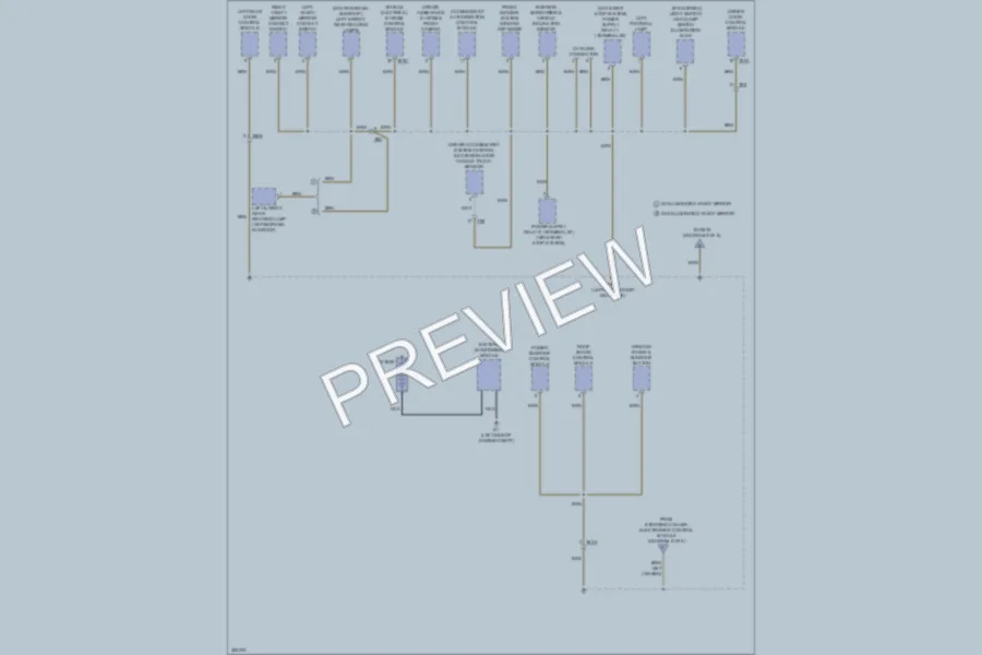 2012 Volkswagen Tiguan Ground Distribution wiring diagram preview