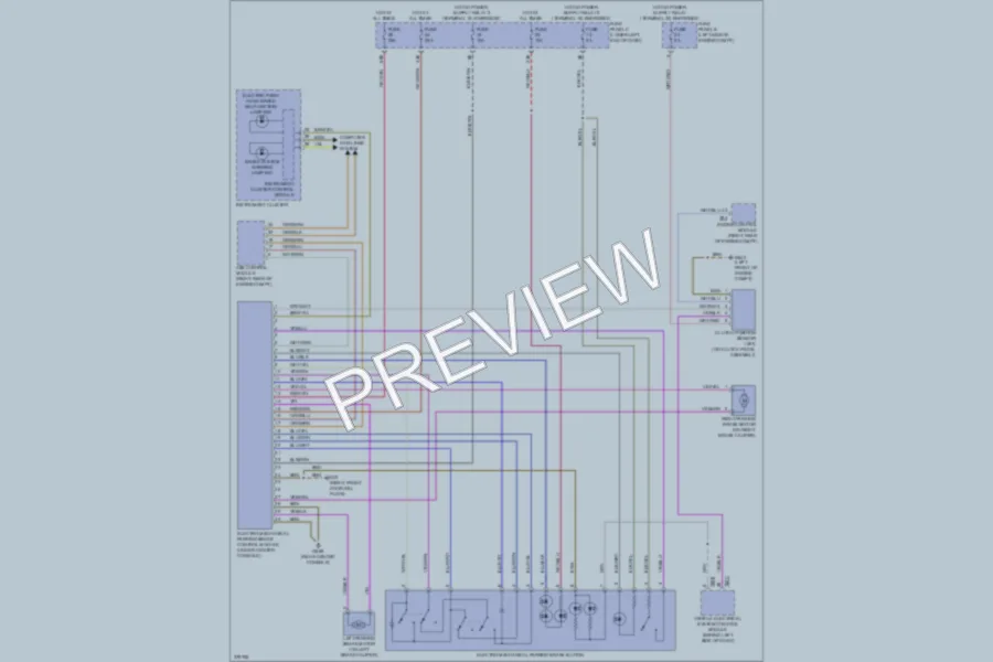 2012 Volkswagen Tiguan Shift Interlock wiring diagram preview