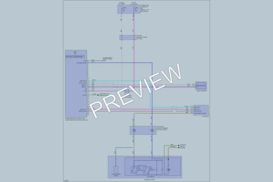 2013 Acura MDX Navigation wiring diagram preview
