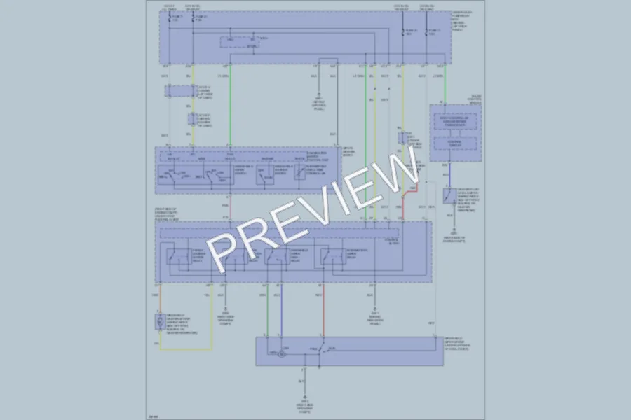 2013 Acura MDX Wiper Washer wiring diagram preview