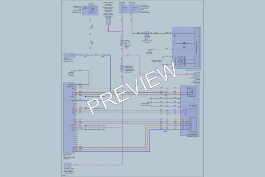 2013 Acura TL Electronic Power Steering wiring diagram preview