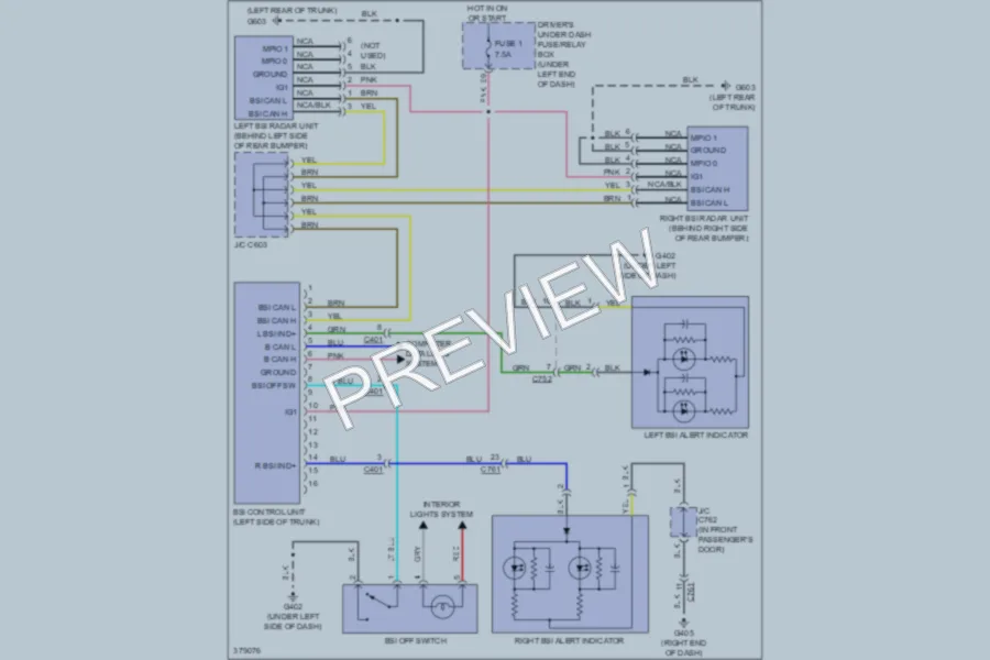 2013 Acura TL Navigation wiring diagram preview