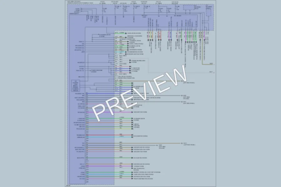 2013 Acura ZDX Body Control Modules wiring diagram preview