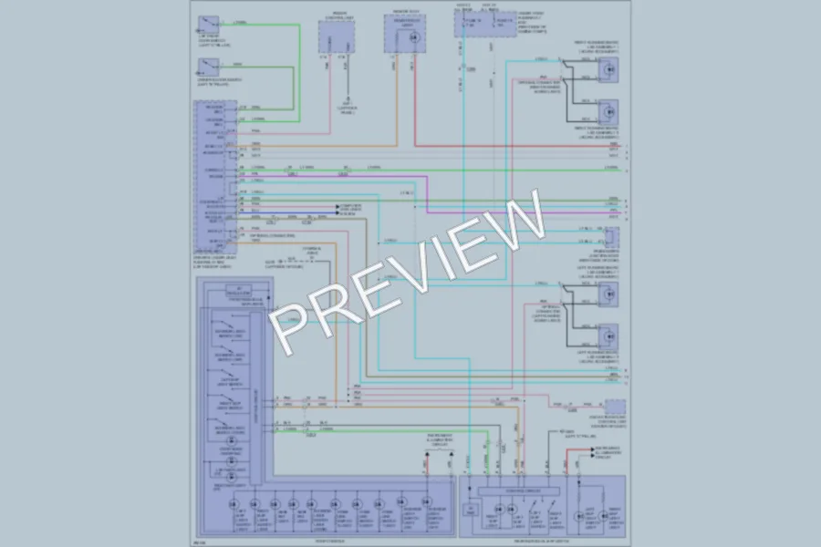 2013 Acura ZDX Interior Lights wiring diagram preview