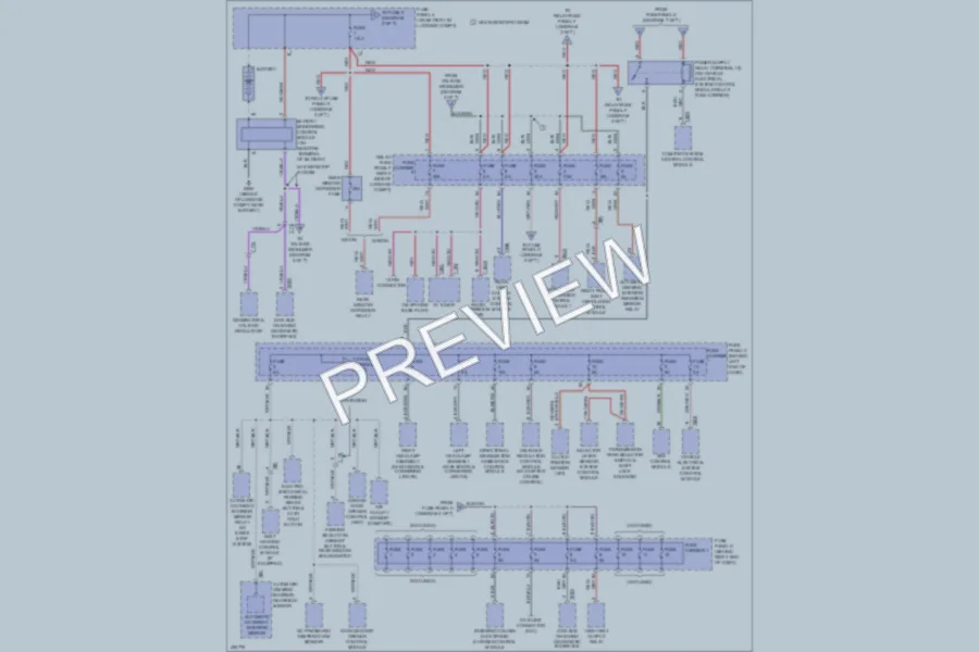 2013 Audi A4 Power Distribution wiring diagram preview