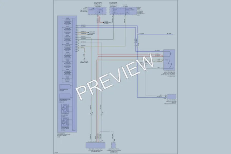 2013 Audi A4 Transmission wiring diagram preview