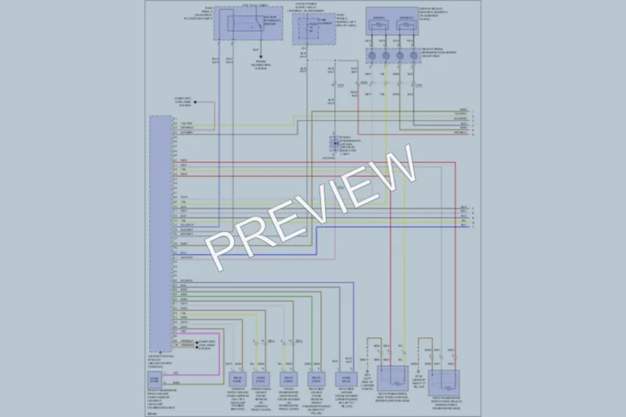 2013 Audi A4allroad Supplemental Restraints wiring diagram preview