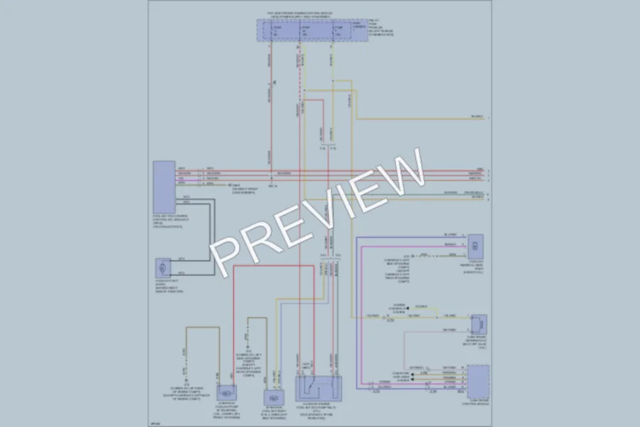 2013 Audi A5 Cooling Fan wiring diagram preview