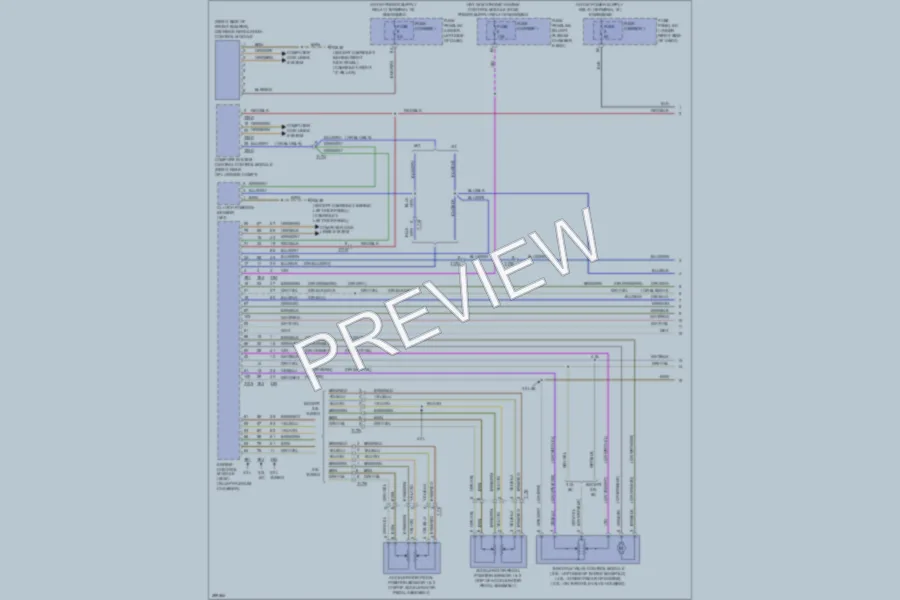 2013 Audi A5 Cruise Control wiring diagram preview