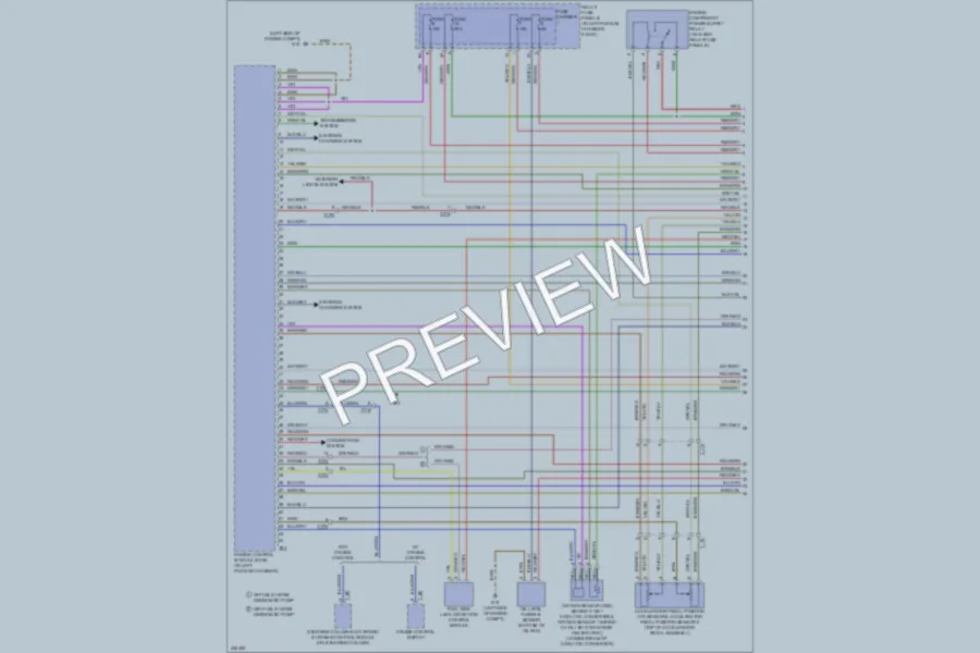 2013 Audi A5 Engine Performance wiring diagram preview
