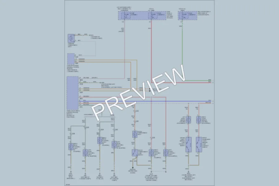 2013 Audi A5 Interior Lights wiring diagram preview