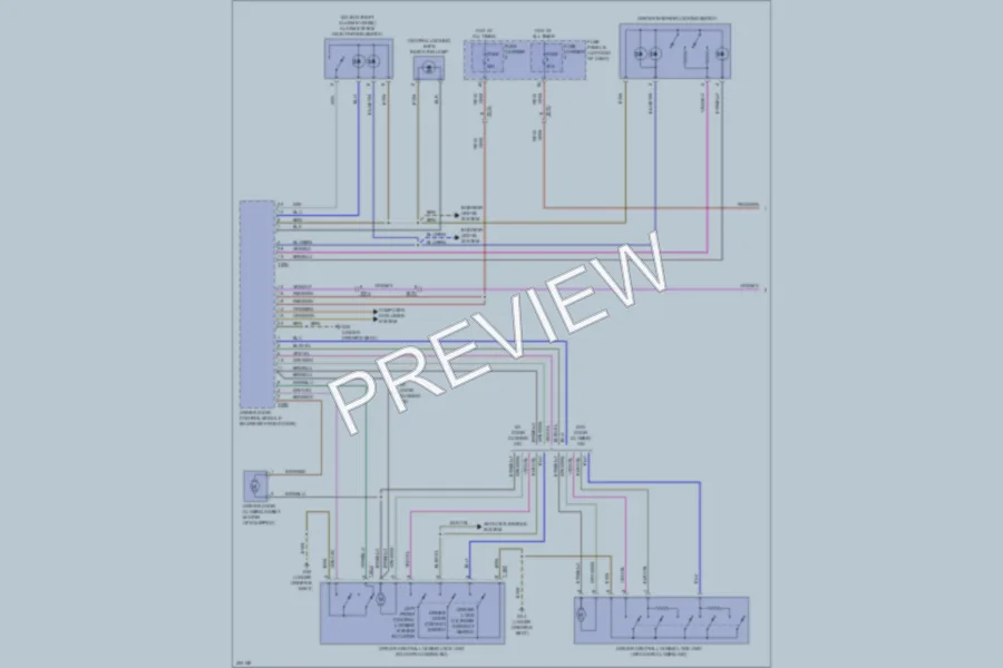 2013 Audi A7 Anti Theft wiring diagram preview