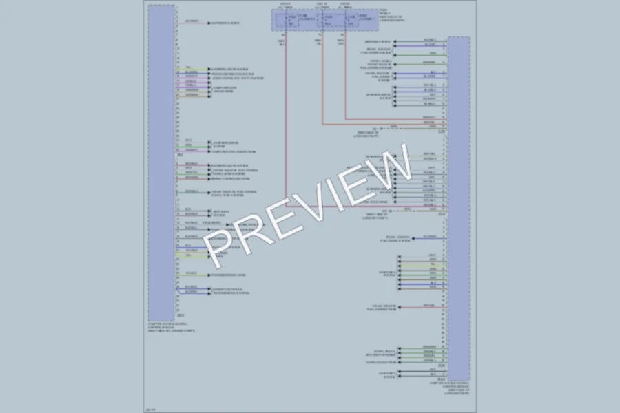 2013 Audi A7 Body Control Modules wiring diagram preview