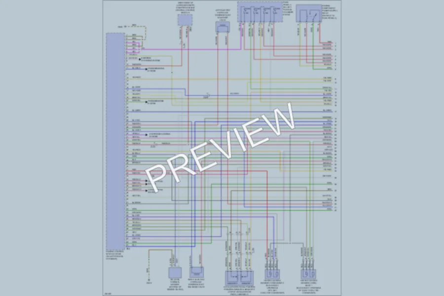 2013 Audi A7 Engine Performance wiring diagram preview