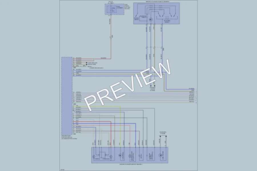 2013 Audi A7 Memory Systems wiring diagram preview