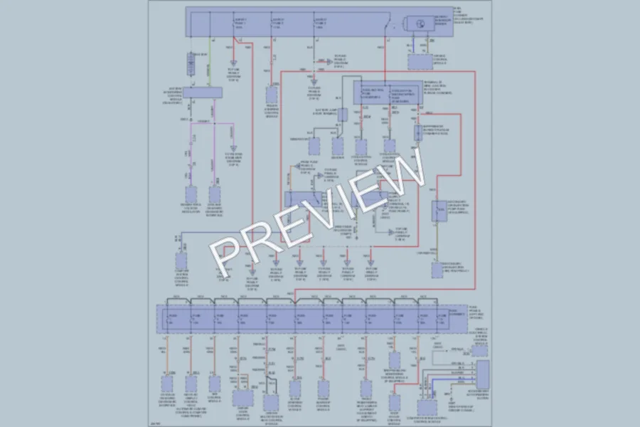 2013 Audi A7 Power Distribution wiring diagram preview