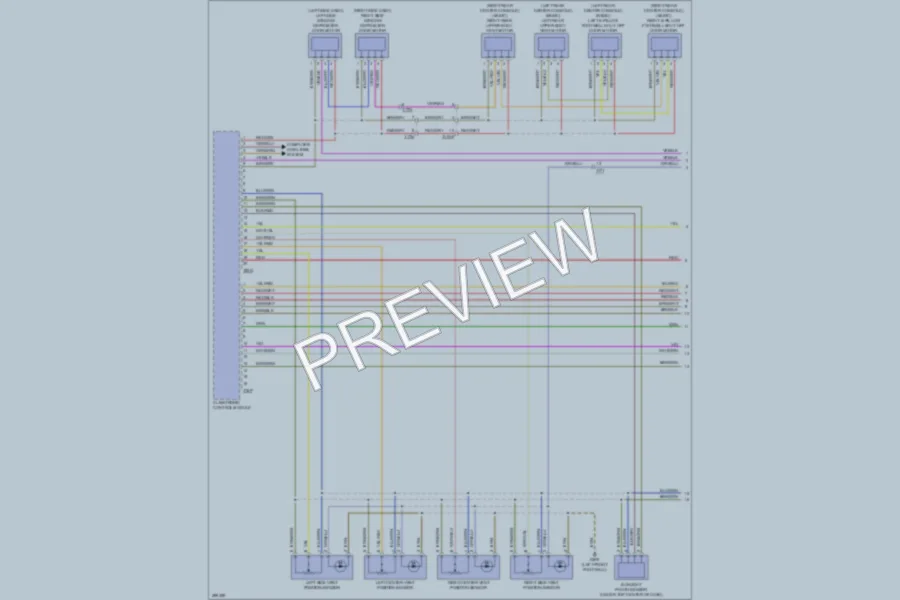 2013 Audi A8 Air Conditioning wiring diagram preview