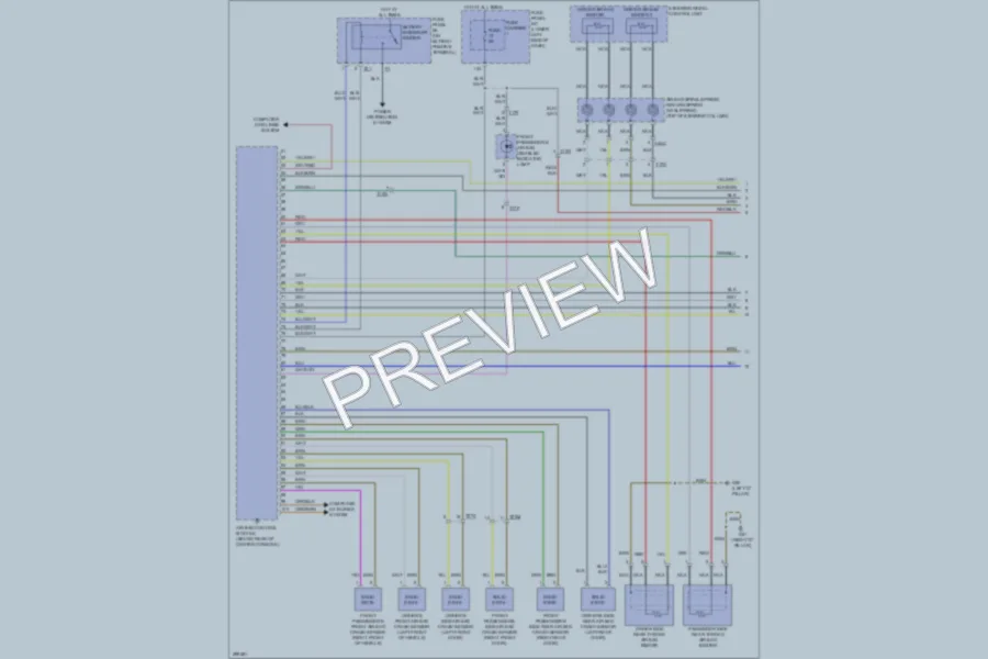 2013 Audi Q5 Supplemental Restraints wiring diagram preview