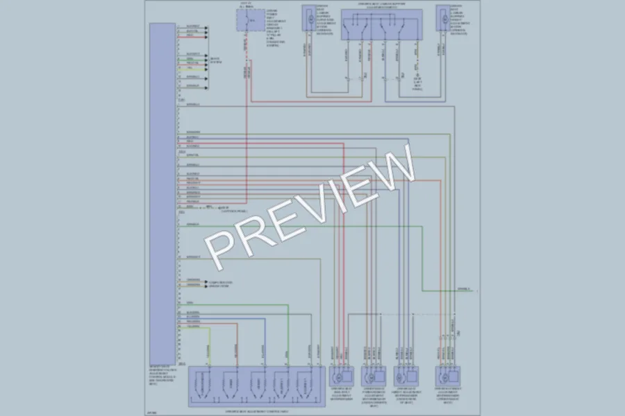 2013 Audi Q5hybrid Memory Systems wiring diagram preview