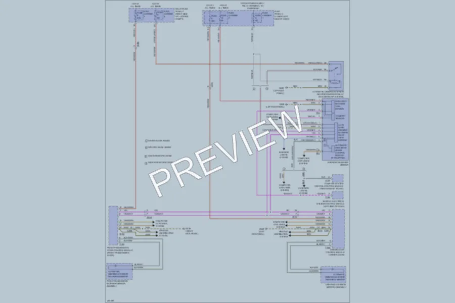 2013 Audi Q5hybrid Power Mirrors wiring diagram preview