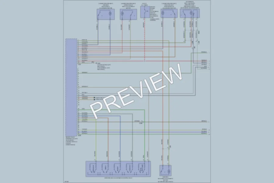 2013 Audi RS5 Memory Systems wiring diagram preview