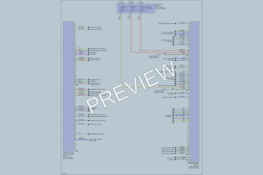 2013 Audi S5 Body Control Modules wiring diagram preview