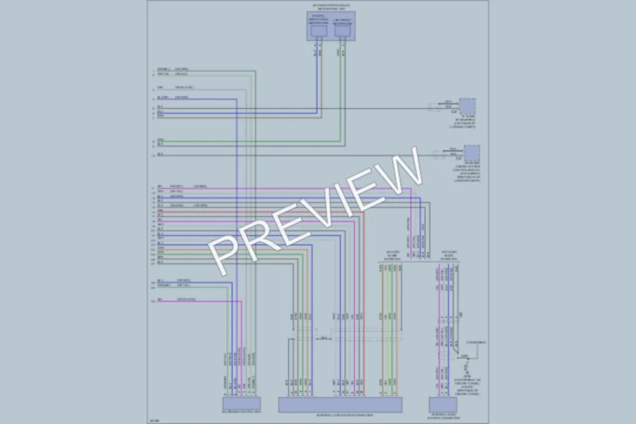 2013 Audi S5 Radio wiring diagram preview