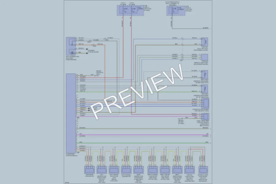 2013 Audi S6 Air Conditioning wiring diagram preview