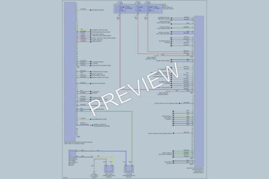 2013 Audi S6 Body Control Modules wiring diagram preview