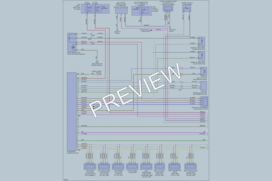2013 Audi S7 Air Conditioning wiring diagram preview