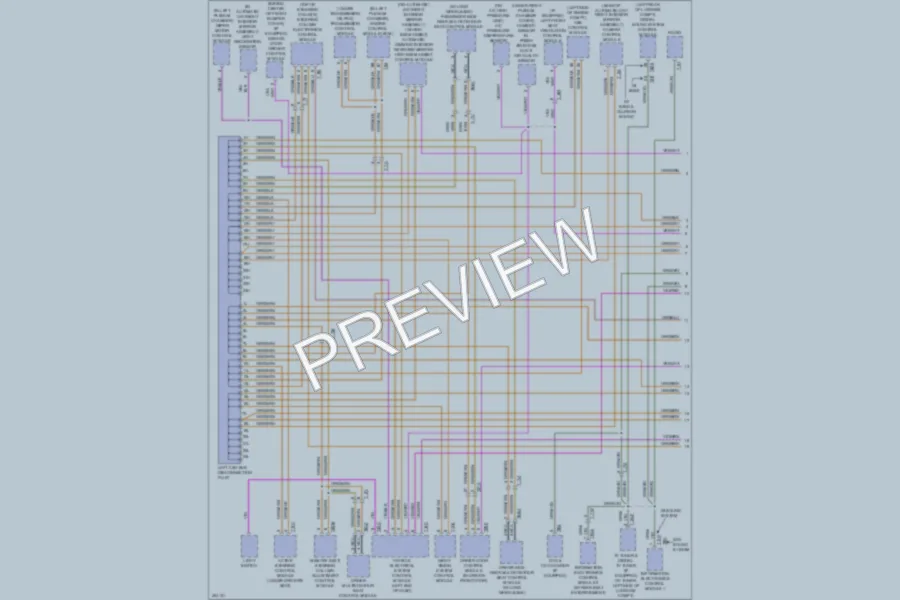 2013 Audi S7 Computer Data Lines wiring diagram preview