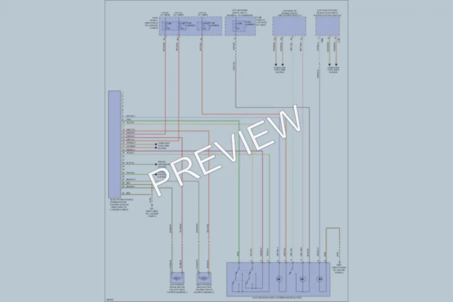 2013 Audi S7 Shift Interlock wiring diagram preview